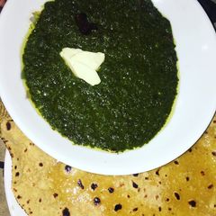 A picture of Sarson ka saag.
