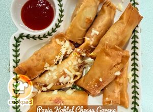 Gambar 👩‍🍳Popia Koktel Cheesy Goreng