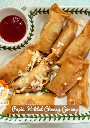 Gambar 👩‍🍳Popia Koktel Cheesy Goreng