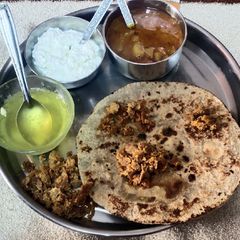 A picture of Bajra ki Roti.
