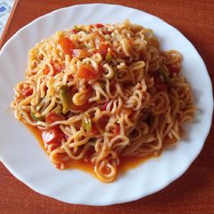 A picture of Simple fried indomie.