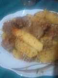 Carne a la olla con papas