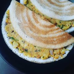 A picture of Masala dosa.