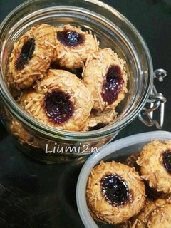 Foto resep Blueberry Thumbprint Cookies with Cheese Crispy