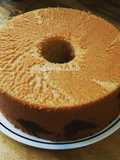 Pumpkin Marble Chiffon Cake