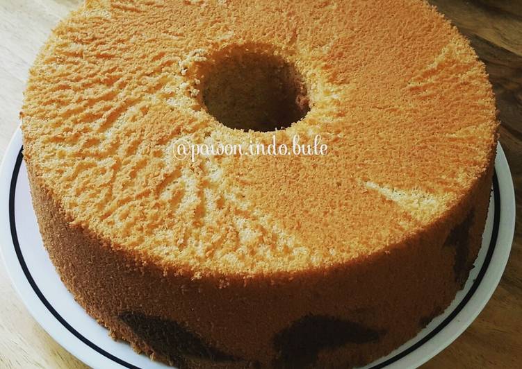 Recipe of Quick Pumpkin Marble Chiffon Cake