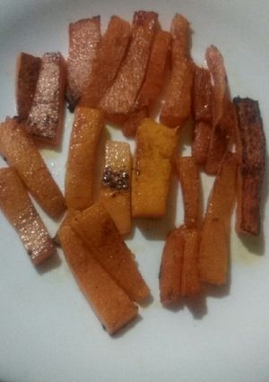 Une photo de Frites de potiron
