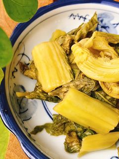 Hình của món Rau Cải cay muối (dưa cải).