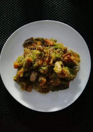 Foto resep Gabus Asin Sambal Ijo