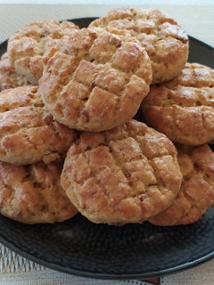 Burgonyás tepertős pogácsa #gluténmentes #tejmentes recept fotója