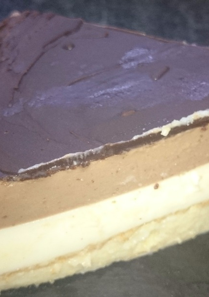 Una foto de Tarta de 3 chocolates