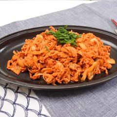 A picture of Pork Belly and Kimchi Stir Fry.