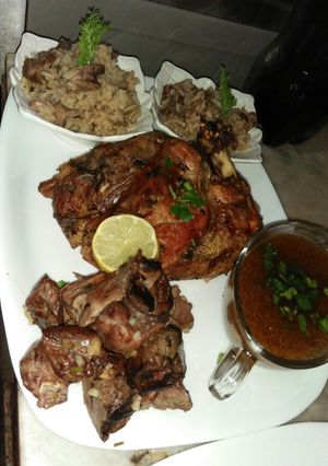 صورة لوصفة دجاج محشي مع الكبدة