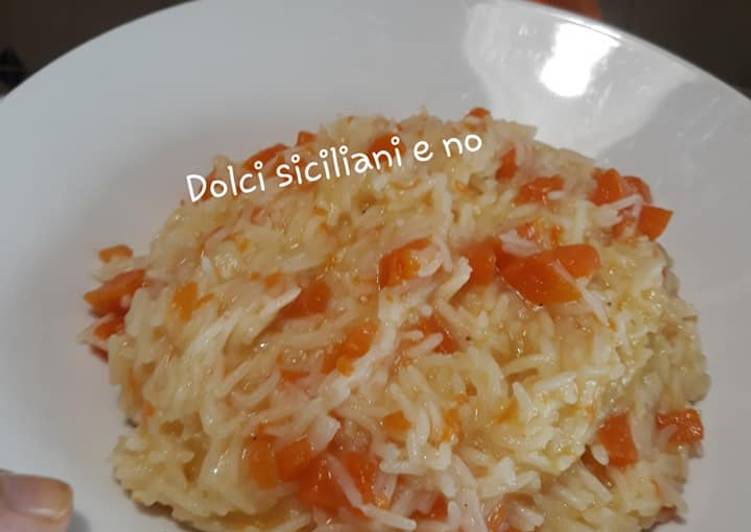 Recetta di Fatto in casa Riso basmati con zucca