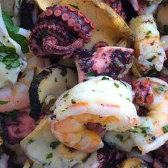 A picture of Seafood Salad.