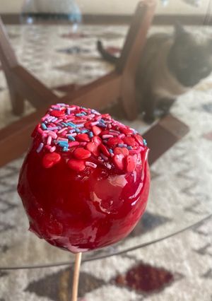 Una foto de Manzana 🍎 confitada