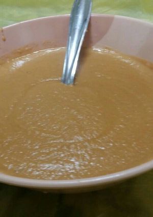 صورة لوصفة طماطم بزبدة الفول السوداني