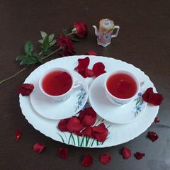 A picture of Rose tea.