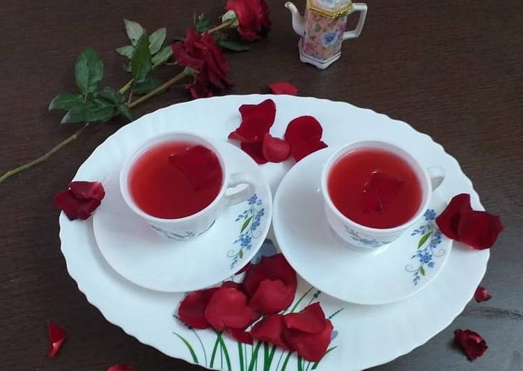 Rose tea