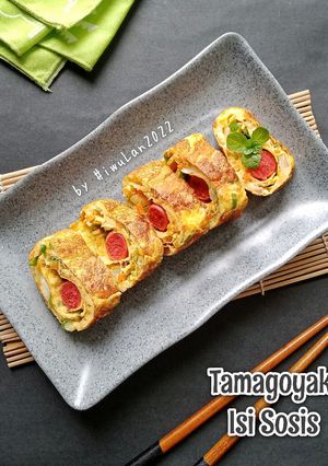 Foto resep Tamagoyaki Isi Sosis