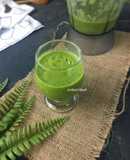 Green smoothies mangga dan kale