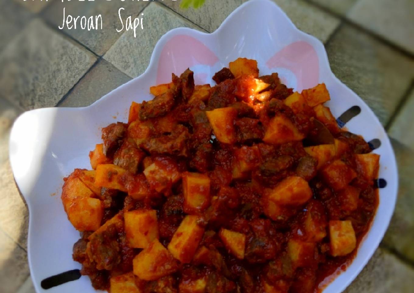 Sambel Goreng Jeroan Sapi