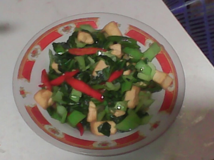 Cara Mudah Membuat Resep Tumis pokcoy dan tahu sederhana Anti Ribet, Sempurna