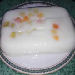 Foto resep Puding Susu Buah