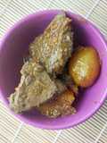 Semur Ati Sapi (Hati Sapi) Kentang sederhana
