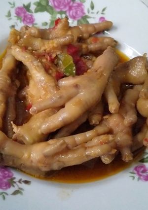 Foto resep Ceker Pedas Simple