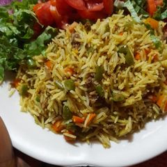 A picture of Dirty rice.
