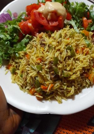 A picture of Dirty rice.