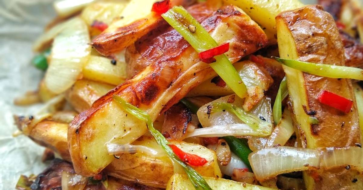 Salt & Pepper Chips (Chinese Takeaway Style) Recipe by Natalie Marten (Windsor__Foodie) Cookpad