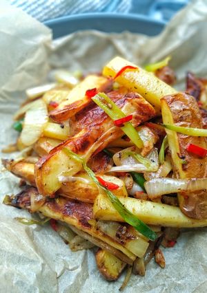 A picture of Salt & Pepper Chips (Chinese Takeaway Style).