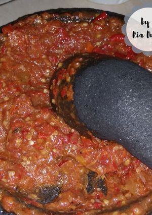 Foto resep Sambal tomat Super Pedas