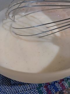 Una foto de Bechamel express en microondas
