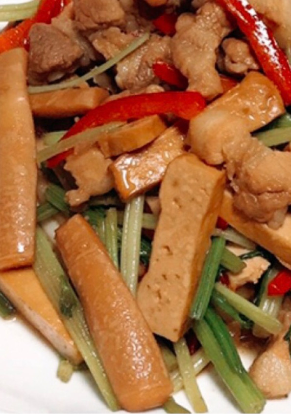 簡單客家小炒 的食譜成品照片