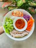 Vietnamese Noodle Salad with Shrimp & Lean Pork (Eat Clean)