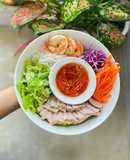 Bún Trộn Tôm & Thịt Nạc Eat Clean