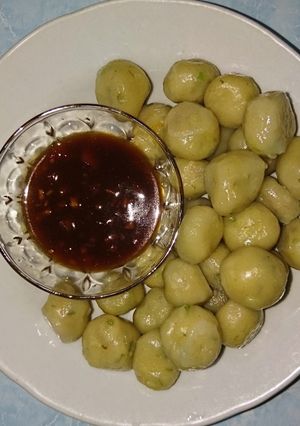 Foto resep Cilok isi Sosis 🍡