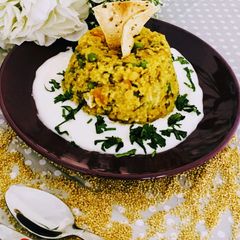 A picture of Foxtail Millett &mixveg Khichri...#healthyresolution.