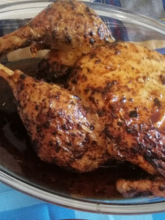 Una foto de Pollo asado 🍗