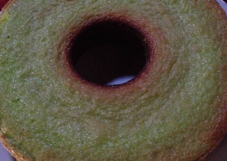 Cara Bikin Bolu pandan panggang praktis