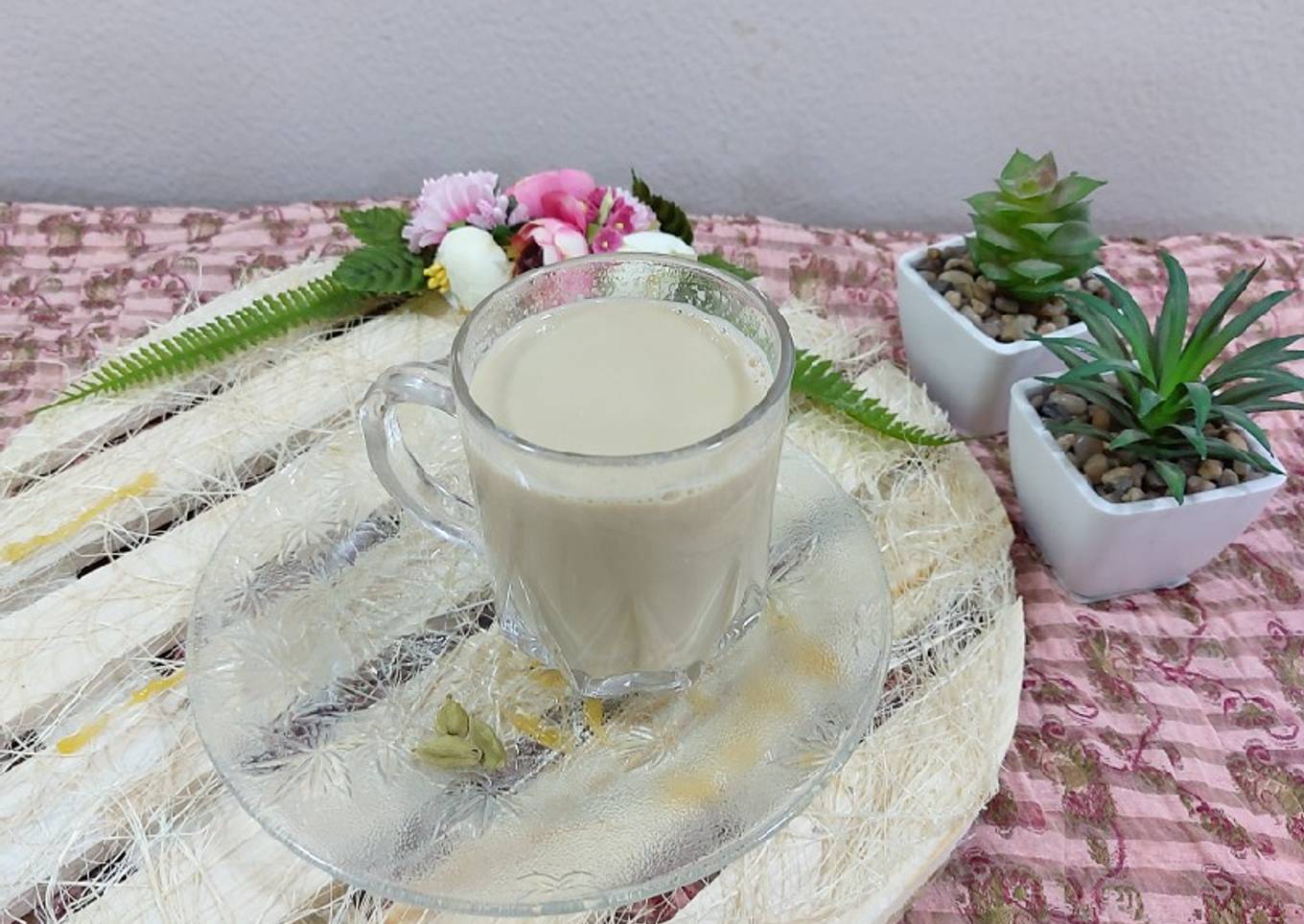 Hot coffee ☕cardamom flavor