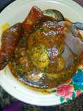 Ewedu and amala