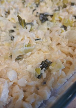 Une photo de Spaetzle au poisson