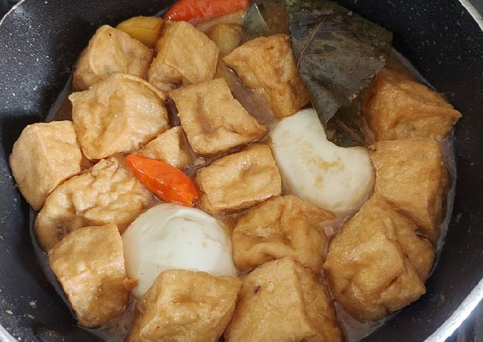 Resep Semur Tahu Telur Kentang Oleh Silvia Mgrt Kitchen Cookpad