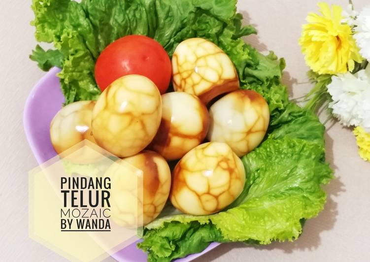 Resep Pindang Telur Mozaik, Bikin Ngiler