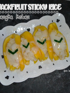 Foto resep Jackfruits Sticky Rice / Nangka Ketan