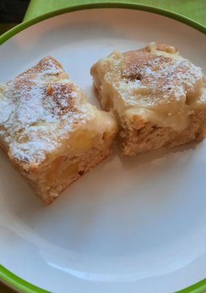 Pudingos almáspite gluténmentesen recept fotója